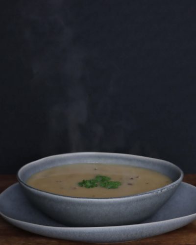 Fotografija juhe s parom – food photography