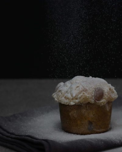 Muffin posut šećerom u prahu